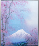 Картина в рамке Fuji