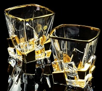 Набор из 2-х хрустальных стаканов для виски Lord