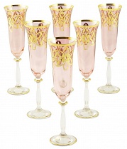 Набор из 6-ти бокалов для шампанского Venezia