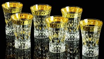 Набор хрустальных стаканов для воды Imperia