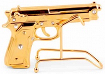 Подставка для пистолета Pistoletto (платина)