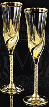 Набор из 2-х бокалов для шампанского Delizia