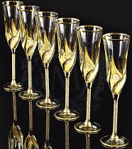 Набор из 6-ти бокалов для шампанского Delizia