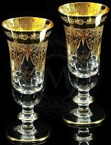 Набор из 2-х бокалов для шампанского Dinastiaо 24К