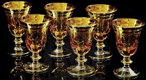 Набор из 6-ти бокалов для вина, воды Dinastia Ambra