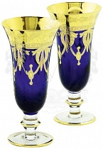 Набор из 2-х бокалов для шампанского Dinastia Blu