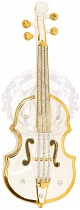 Скрипка Emozioni (белый)
