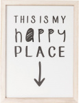 Картина в рамке My Happy Place