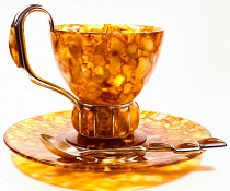Чайная чашка Аркада (бронза)