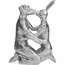 Статуэтка Kissing rabbit and dog